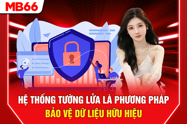 Hệ thống tường lửa là phương pháp bảo vệ dữ liệu hữu hiệu